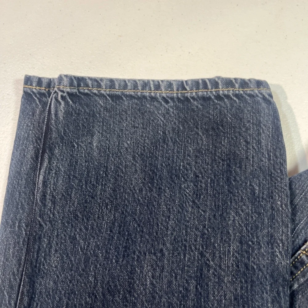 Levis Men's 505 Regular Fit Jeans Medium Dark Wash 30x30 EUC‎